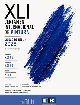 XLI CERTAMEN INTERNACIONAL DE PINTURA "CIUDAD DE HELLÍN"