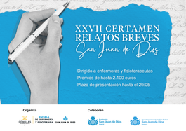 XXVII CERTAMEN DE RELATOS BREVES “SAN JUAN DE DIOS”