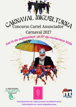 CONCURSO DE CARTEL DEL CARNAVAL DE MIGUELTURRA 2027