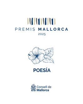 PREMIO MALLORCA DE POESÍA EN CASTELLANO 2025
