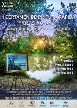 I CERTAMEN DE PINTURA RÁPIDA "BLAS MOYANO"· X BIENAL DE ARTE DE VILLA DEL RÍO