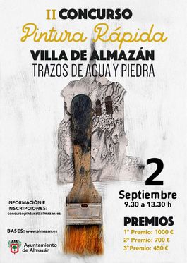 II CONCURSO DE PINTURA RÁPIDA VILLA DE ALMAZÁN “TRAZOS DE AGUA Y PIEDRA”