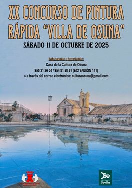 CONCURSO DE PINTURA RÁPIDA "VILLA DE OSUNA" 2025
