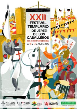 CONCURSO DEL CARTEL ANUNCIADOR DEL XXIII FESTIVAL TEMPLARIO DE JEREZ DE LOS CABALLEROS 2026