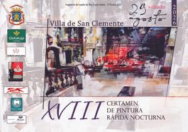 XVIII CERTAMEN DE PINTURA RÁPIDA NOCTURNA "VILLA DE SAN CLEMENTE"