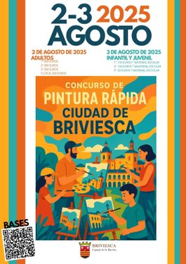 CONCURSO DE PINTURA RÁPIDA CIUDAD DE BRIVIESCA EDICIÓN 2025