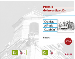 PREMIO CRONISTA ALFREDO CAZABÁN DEL IEG.