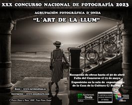 XXX CONCURSO NACIONAL DE FOTOGRAFÍA “L’ART DE LA LLUM” 2023