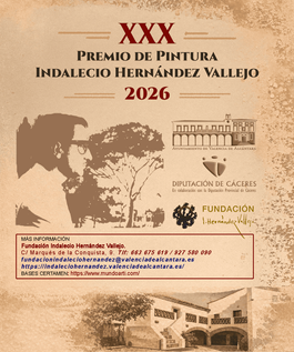 XXX CERTAMEN DE PINTURA INDALECIO HERNÁNDEZ VALLEJO BASES 2026