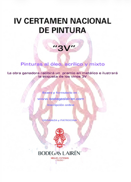 IV CERTAMEN NACIONAL DE PINTURA “3V”
