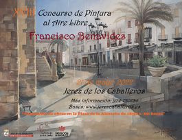 XVIII CONCURSO DE PINTURA AL AIRE LIBRE "FRANCISCO BENAVIDES"