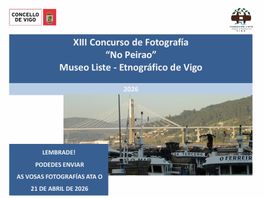 XIII CONCURSO DE FOTOGRAFÍA "NO PEIRAO"