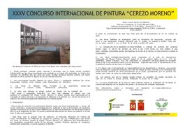 XXXV CONCURSO INTERNACIONAL DE PINTURA "CEREZO MORENO"