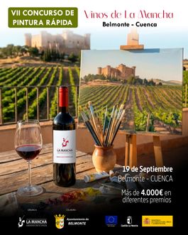 VII CONCURSO NACIONAL DE PINTURA RÁPIDA "VINOS DE LA MANCHA" 2026